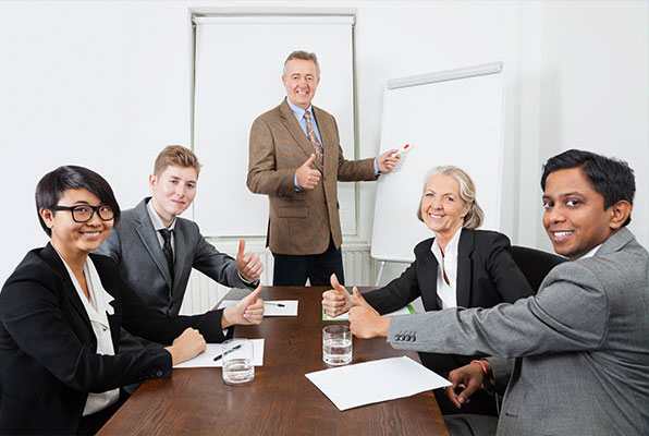 Corporate People doing Corporate Things